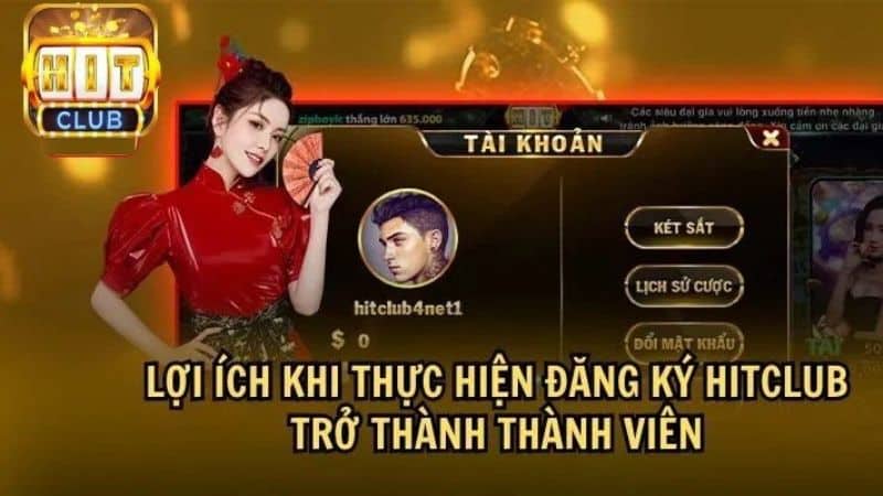 Tham gia vào Hitclub và tận dụng phần thưởng đăng ký bạn sẽ có cơ hội kết nối với cộng đồng người chơi